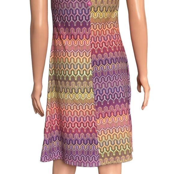 Prana Quinn Ibiza Raspberry Rainbow Halter Strap Athleisure Dress SMALL - Picture 7 of 15